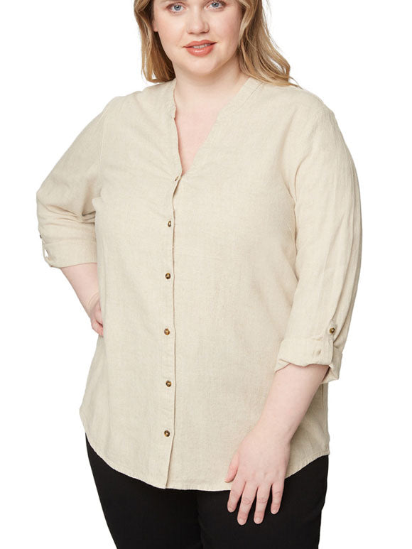 Bluse 3/4 - PLUS SIZE