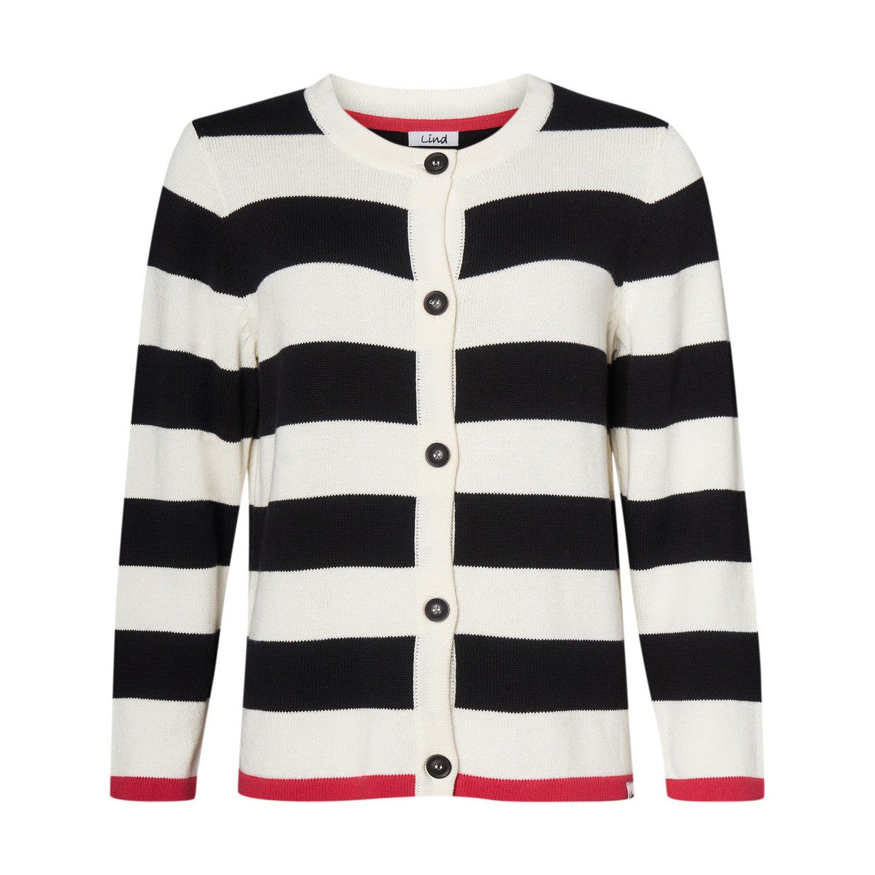 LiBrian stribet cardigan