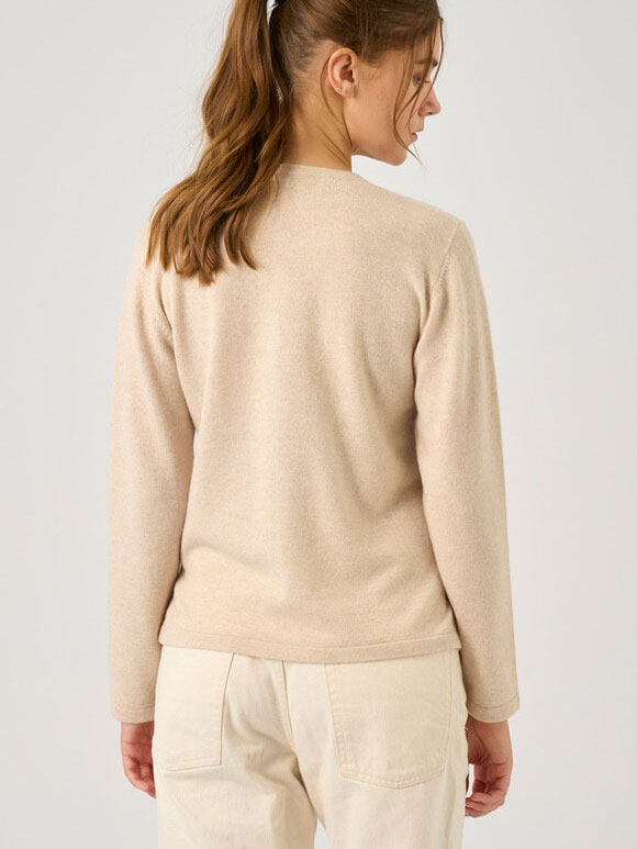 Lind - LiFifi Strik Cardigan i uld cashmere