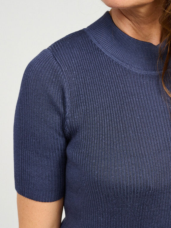 Signature - Kort ærmet strik Pullover